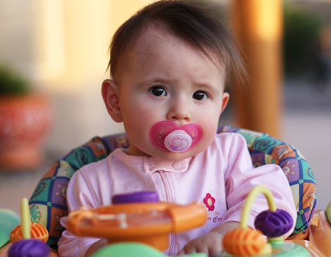 pacifier and finger sucking